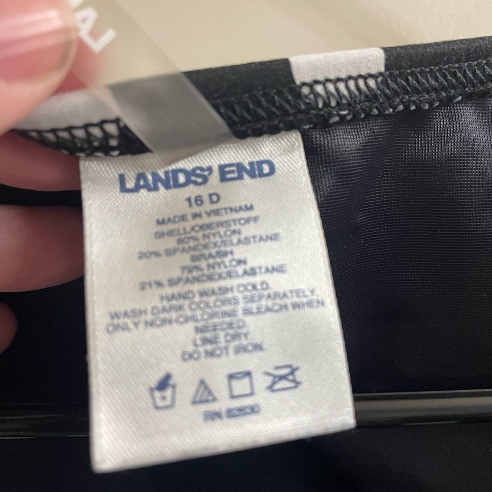 Lands end tankini top